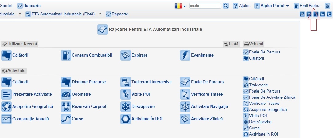 personalizare rapoarte vehicul, safefleet
