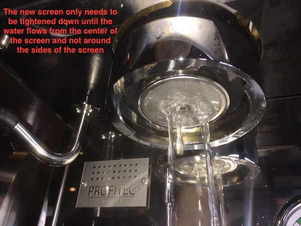 Profitec Pro 300: Cleaning and Replacing the Group Gasket and Screen