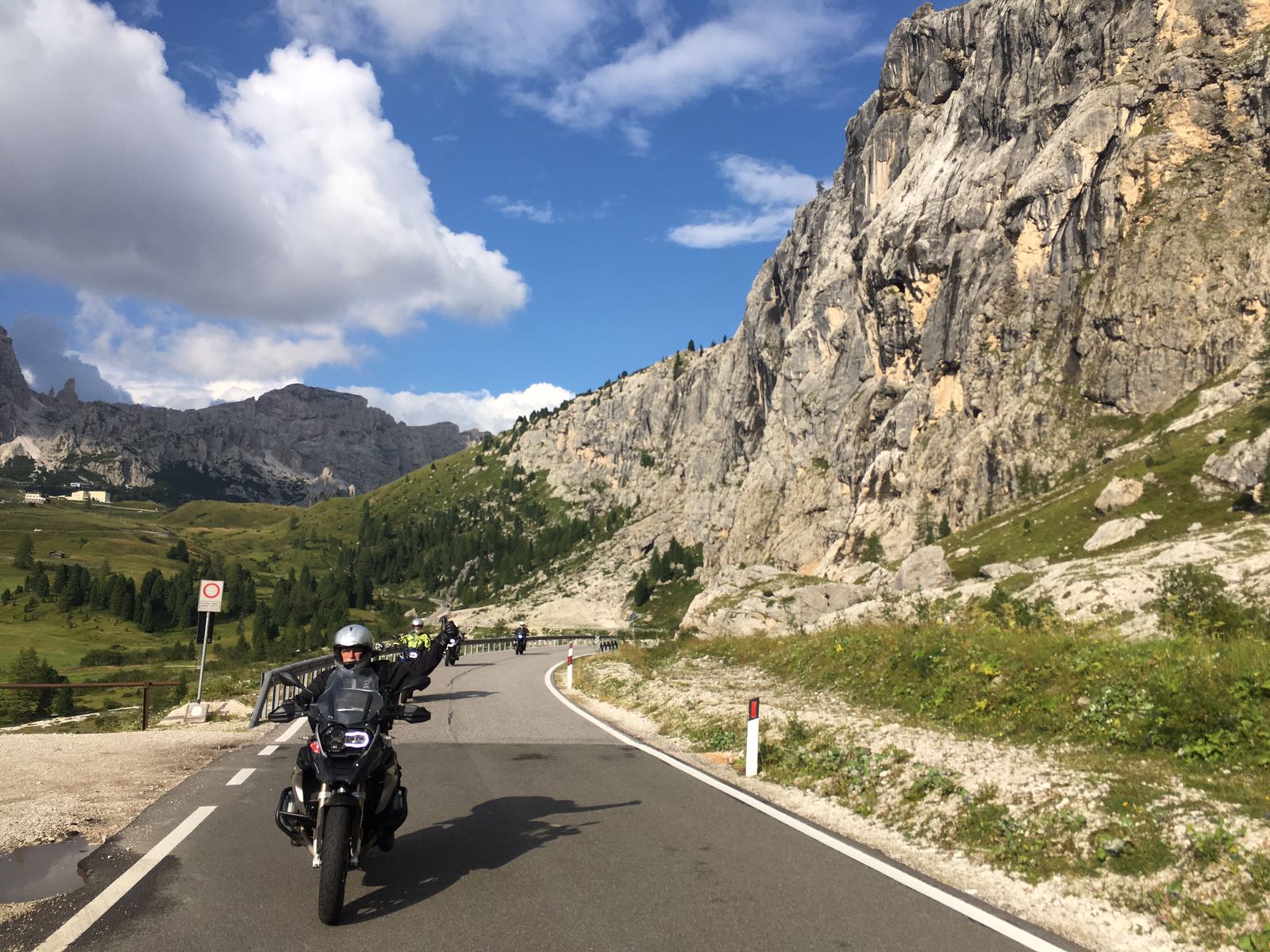 Stan's Private Group ride with friends in the Alps of Europe, a success!