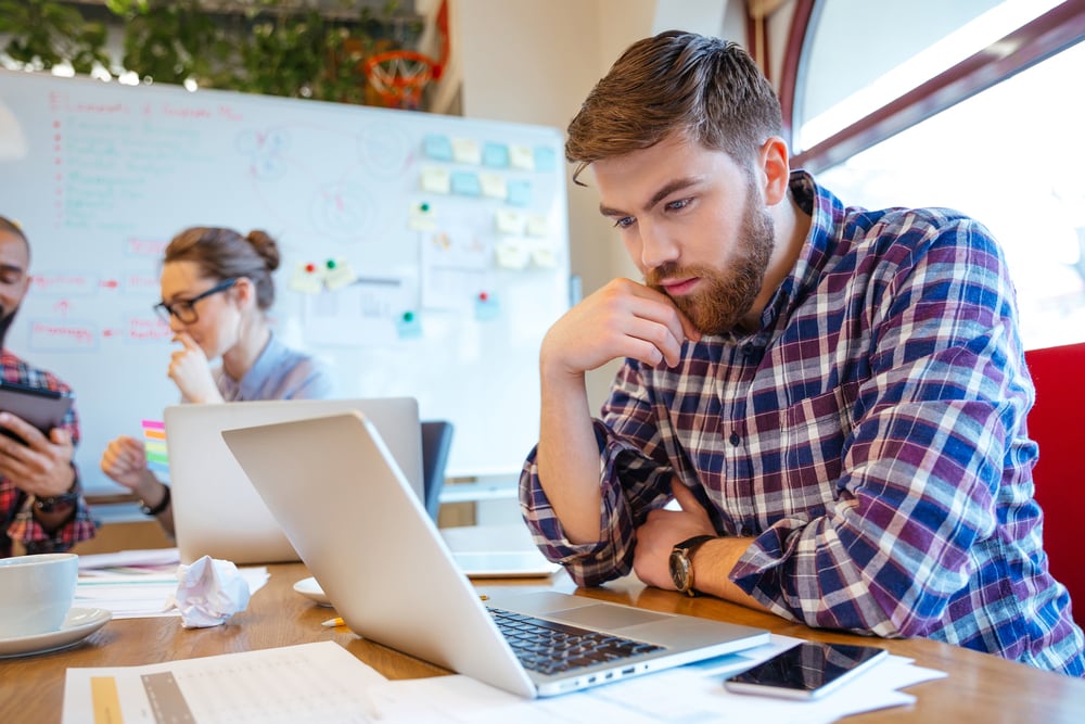 Using empty space for usability testing