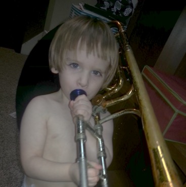 Drew's son aged 2