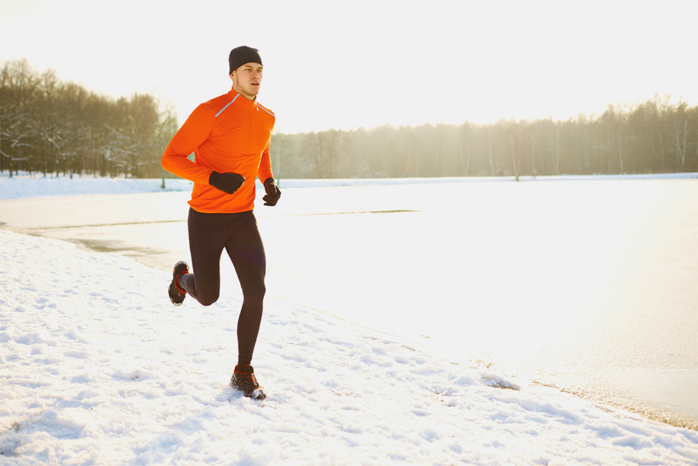 Winter running tips for staying warm and safe