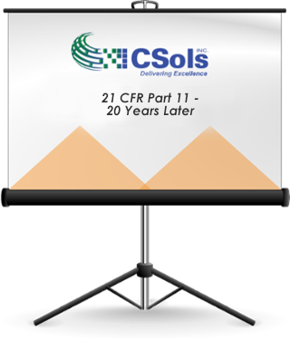 21 CFR Part 11 - 20 Years Later