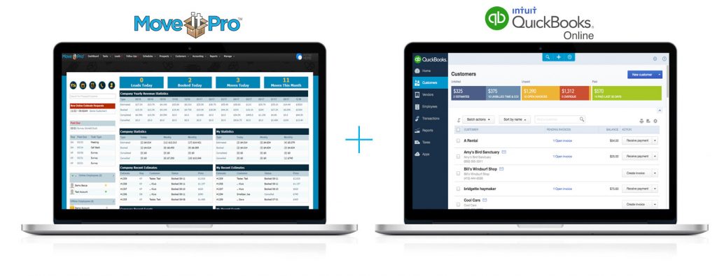 Our moving company software also serve as a accounting software 