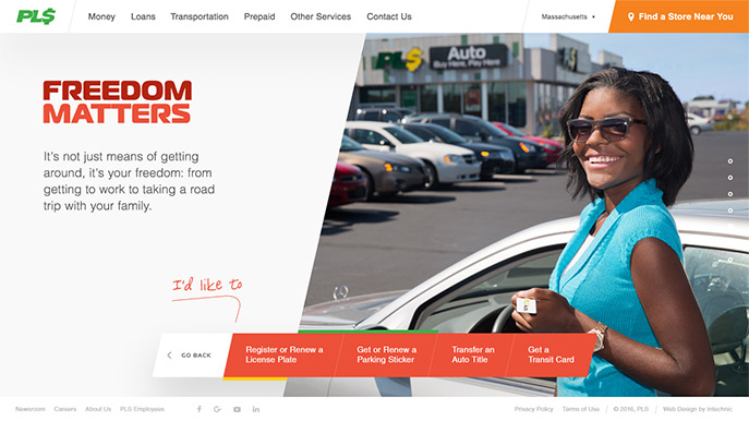 Financial Website UX Design Case Study - Freedom Matters