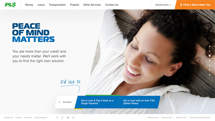 Financial Website UX Design Case Study - Peace of Mind Matters