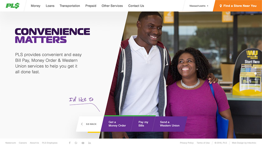 Financial Website UX Design Case Study - Convenience Matters