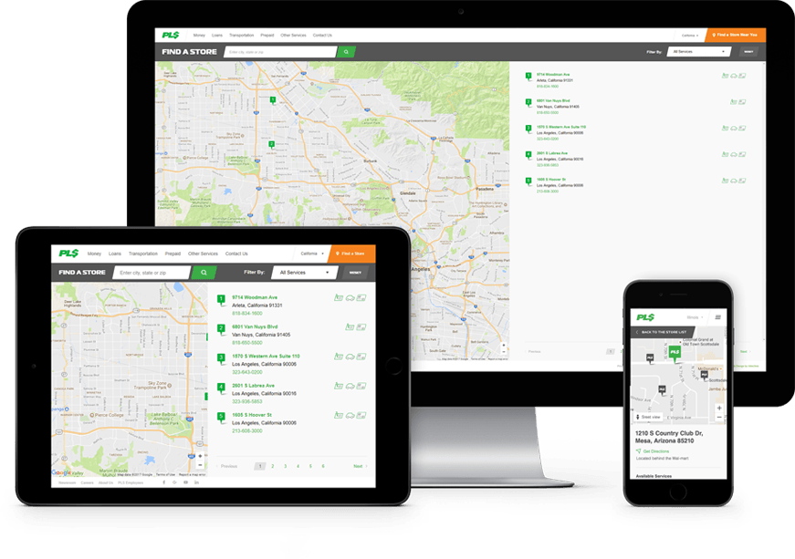Financial Website UX Design Case Study - Store Locator at Your Fingertips