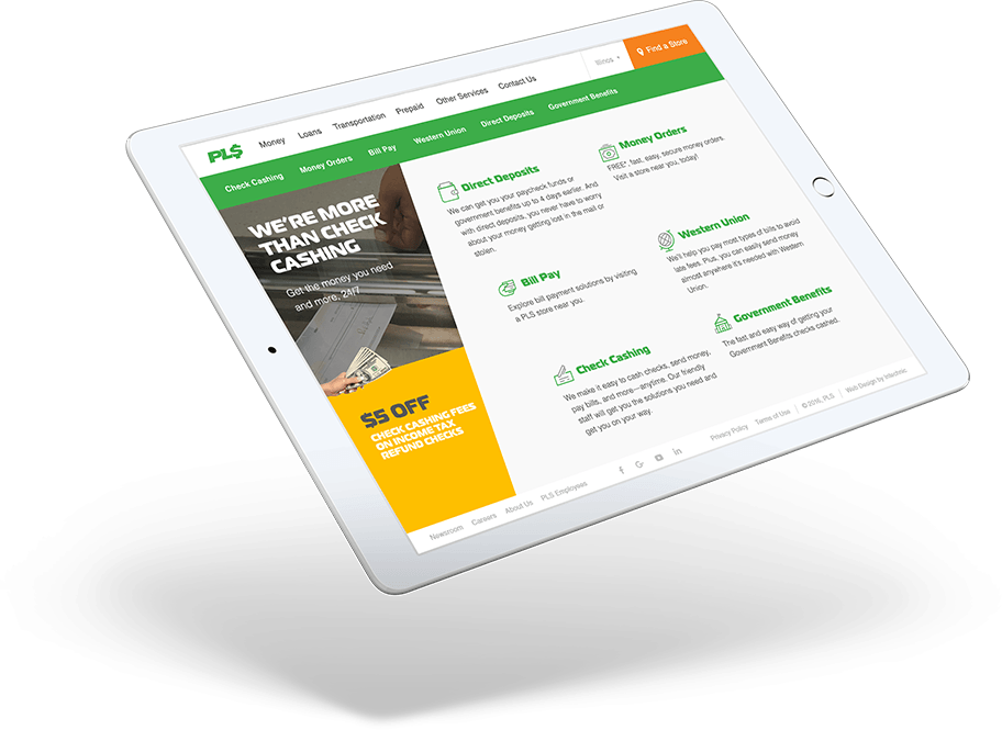 Financial Website UX Design Case Study - UX Audit Comes Second - iPad