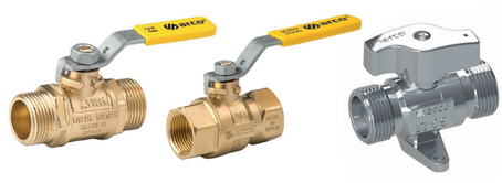 válvulas de  instalaciones de gas