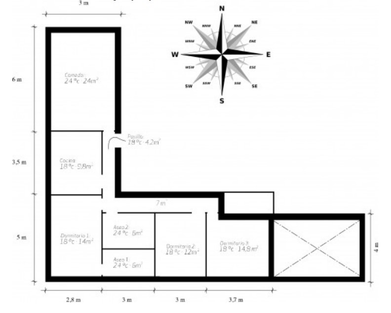 vivienda colectiva y valvulas termostaticas