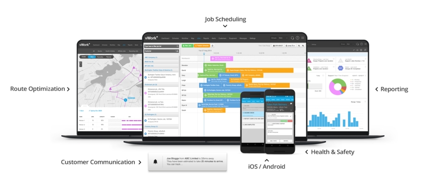 vWorkApp product Showcase