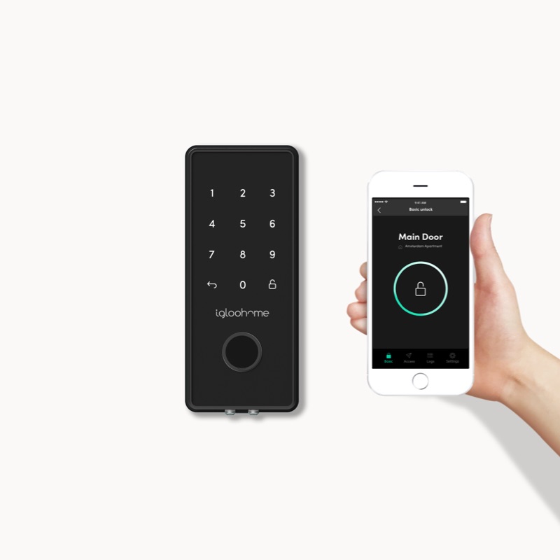 Unlocks via Bluetooth Key