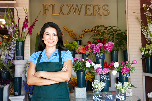 Flower Shop with Business Owner