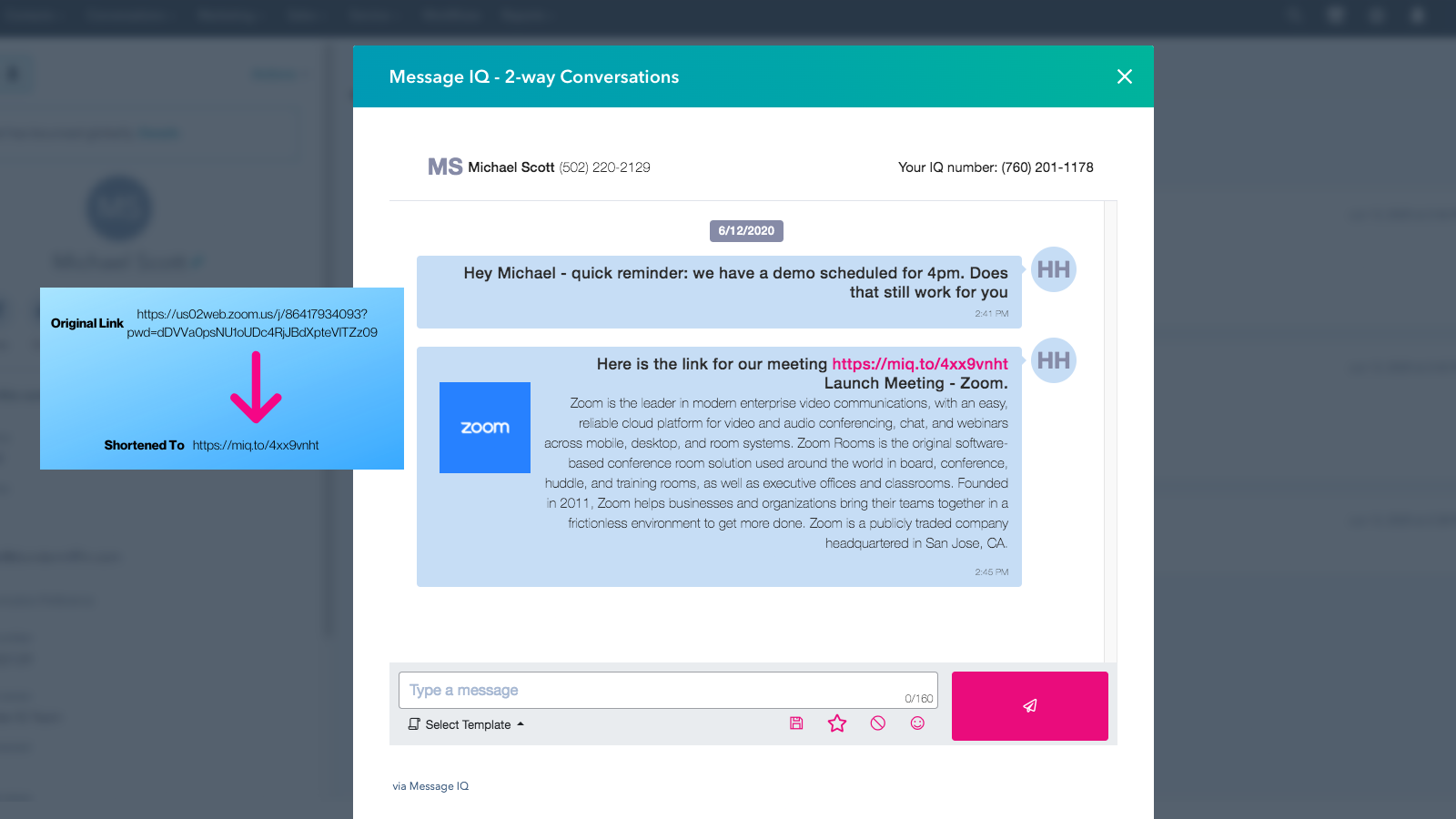 Track clicks like HubSpot emails
