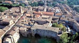 Veduta aerea di Urbania