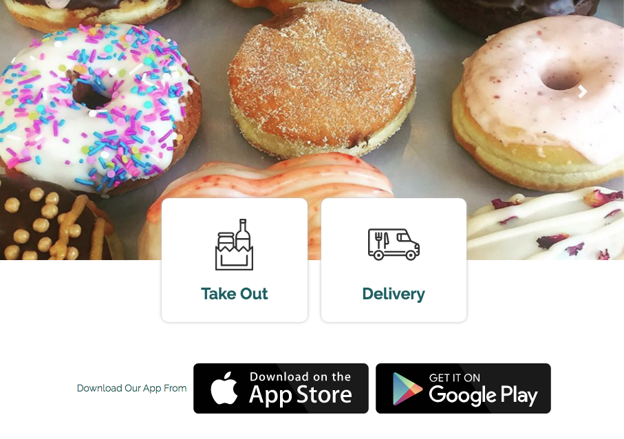 Empire Donuts Take out delivery