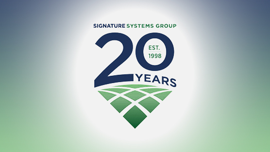 Signature Systems 20 years logo