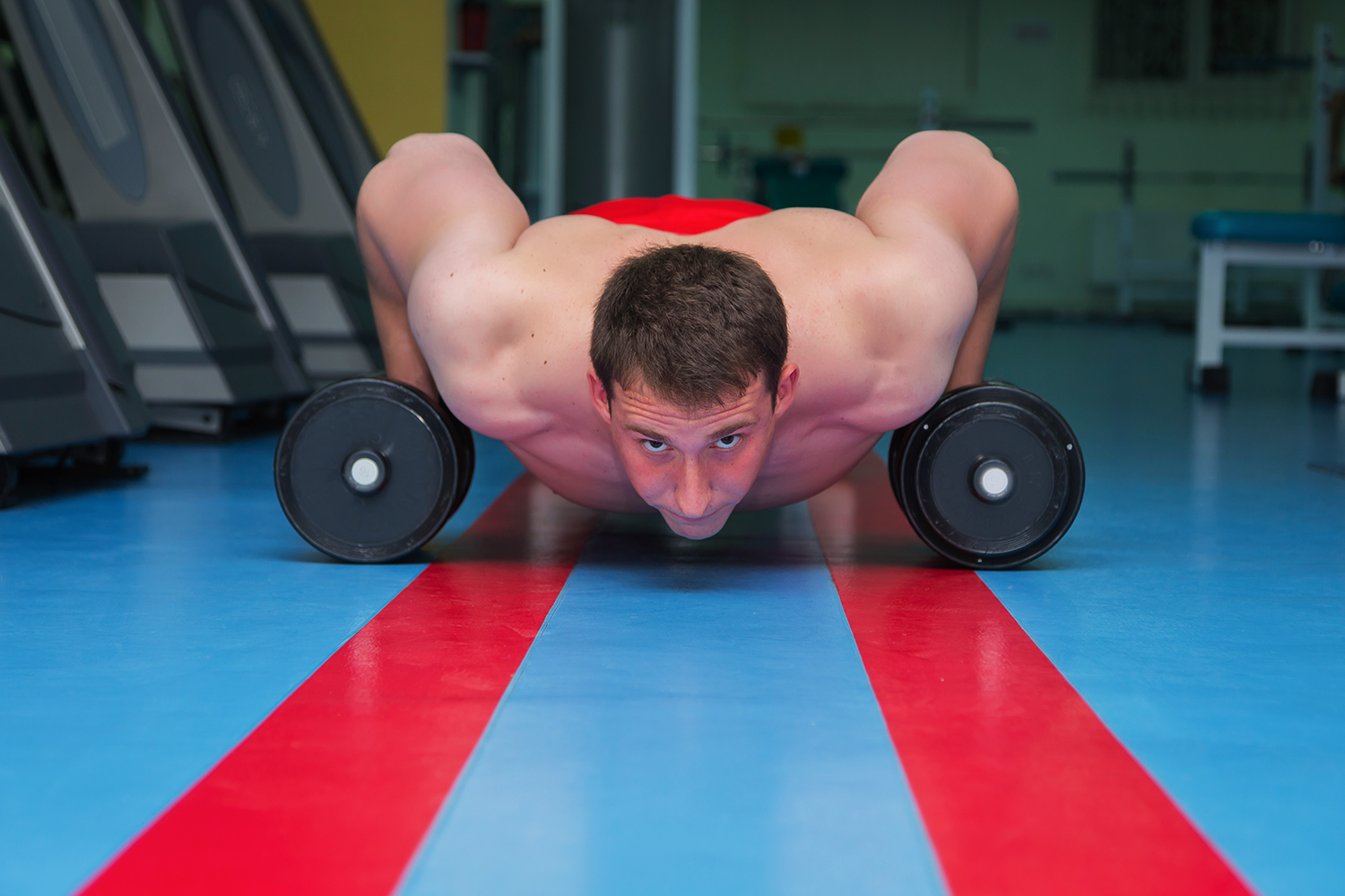 Fitness Exercises - Dumbbell Rows