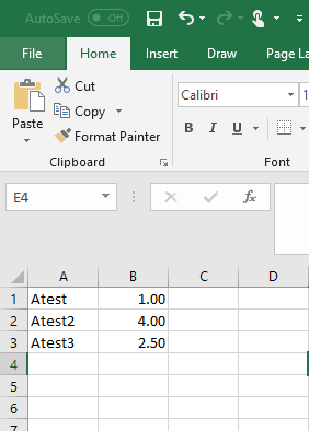 CSV file with MTurk IDs in first column