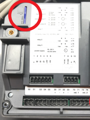 Krypton DIS rear panel with SD card slot