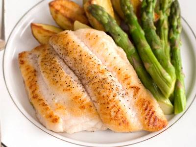 Delacata with Asparagus