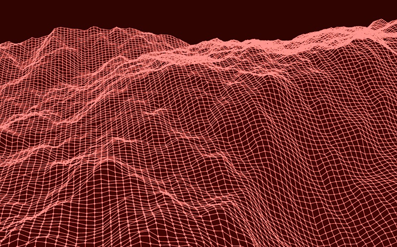 image of 3-D terrain mapping