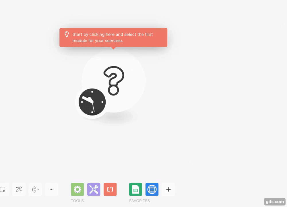 Choose Google Sheet as trigger