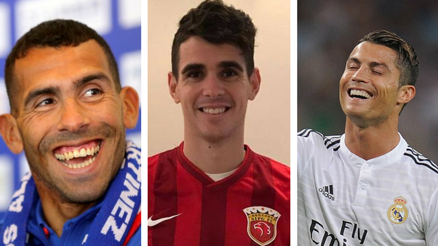 Os jogadores mais bem pagos do mundo