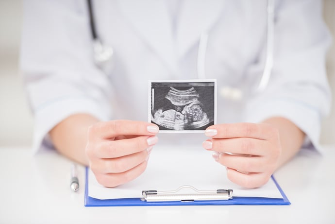 Dec 01 - Pregnant Woman Prenatal Ultrasound
