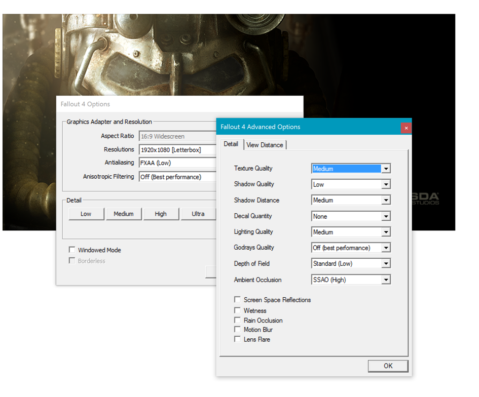 how to increase frame rate fallout 4