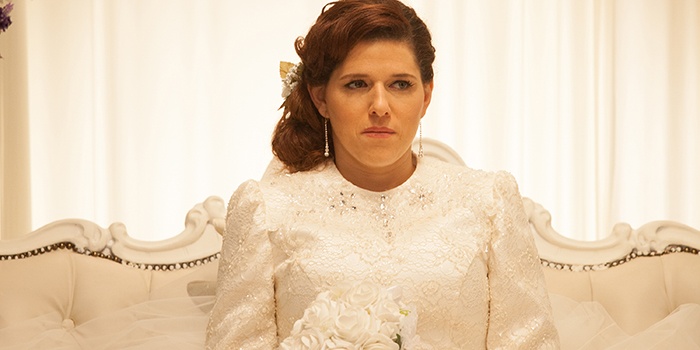 Noa Koler is the intrepid heroine in The Wedding Plan, about an Orthodox Jewish woman determined to find a husband. COURTESY OF ROADSIDE ATTRACTIONS