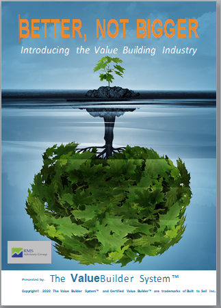 Free E-Book Reveals...    What's Really Driving Value  in Your Business?    Are you interested in maximizing the value of your business?   Why is a value driven strategy critcal to a successful exit?    Value vs Growth: Where do you put the emphasis?   Download this e-book to learn more about the emerging Value Building industry and how it could change the way you think about your business