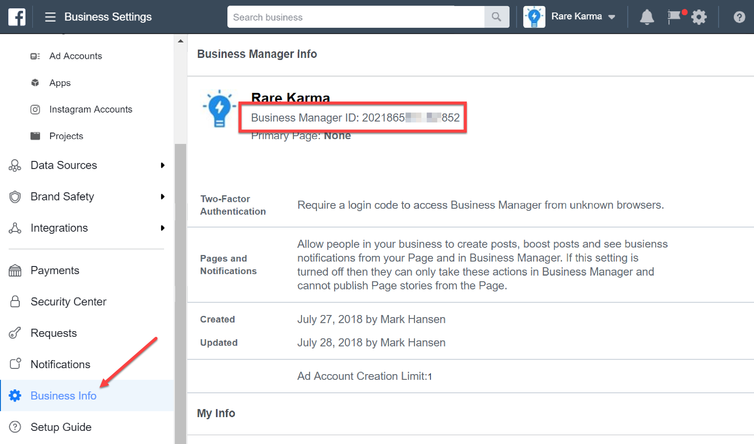 Sharing Access to Your Account