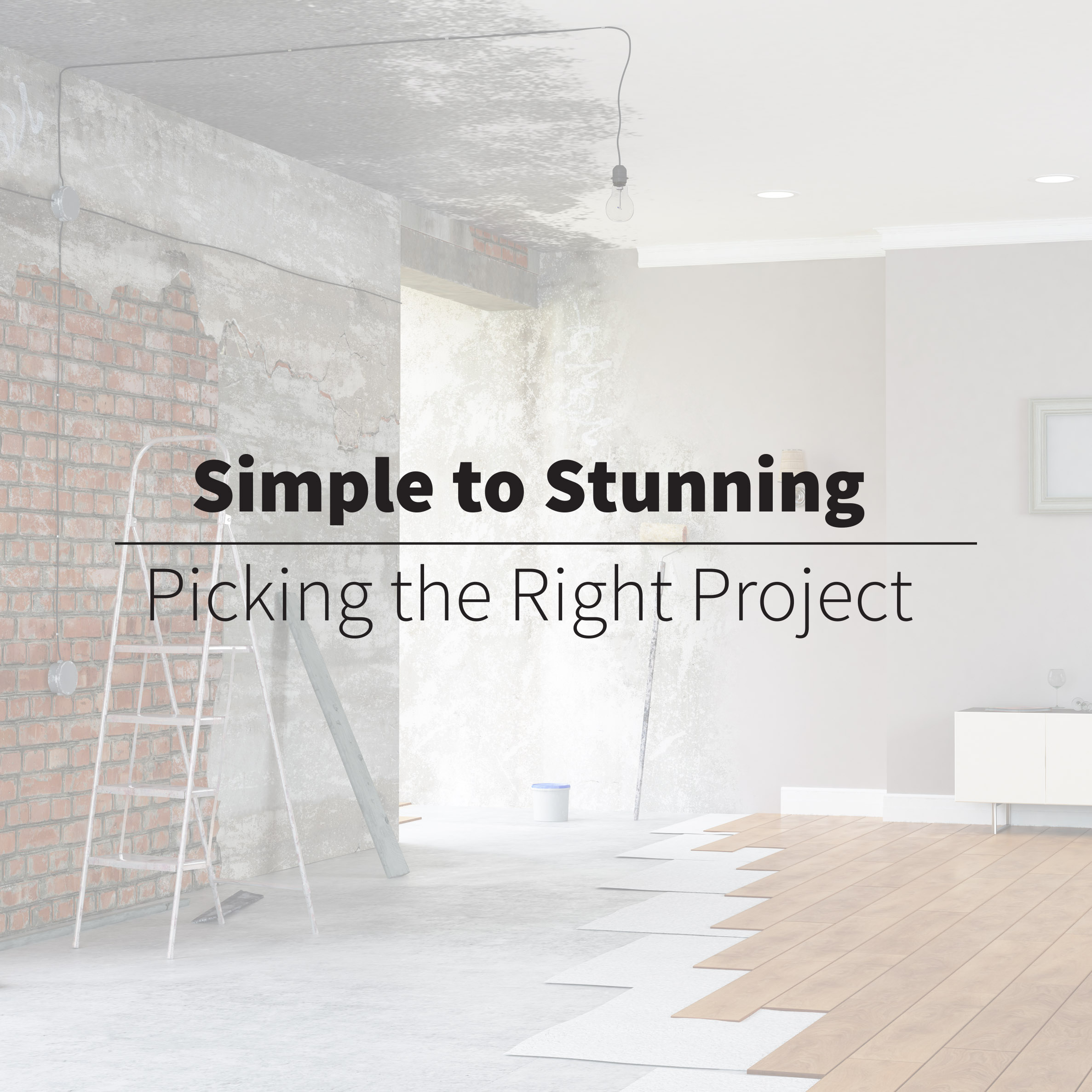 simple to stunning pick the right project blog