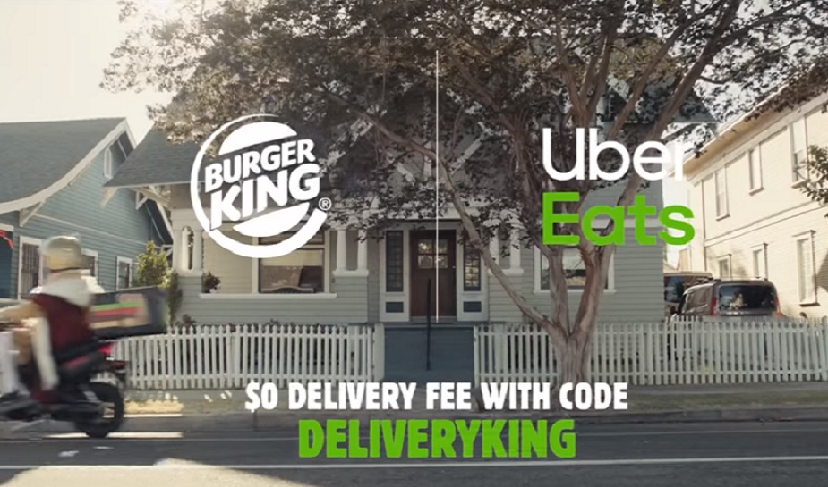 Burger King Uber Eats Delivery 2