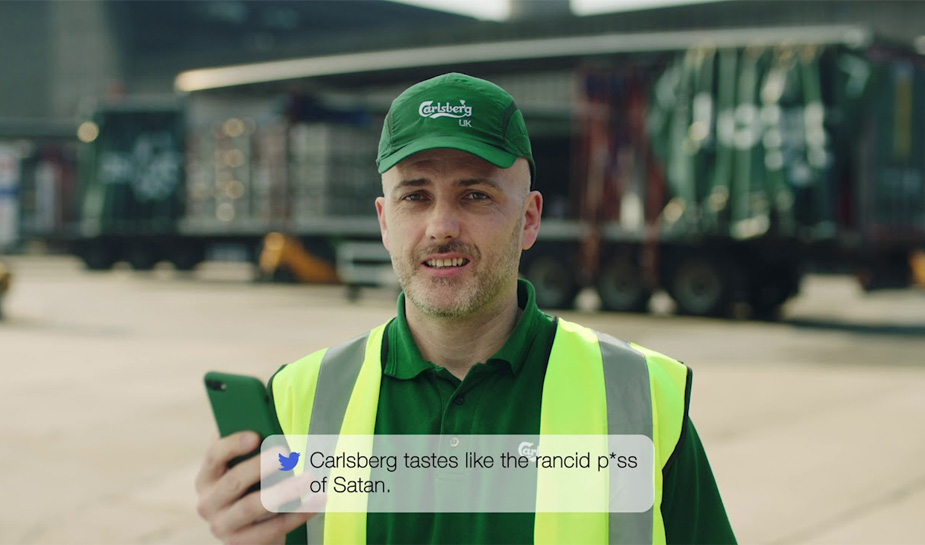 Carlsberg Mean Tweets 2