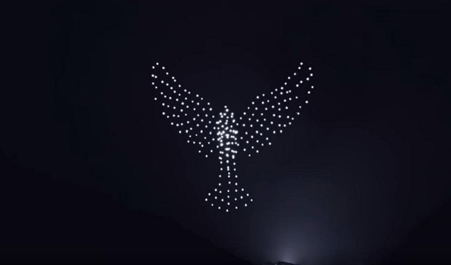 Intel Light Drone Show - Winter Olympics 4