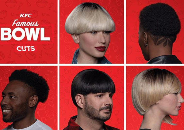 KFC brings back bowl cuts to amplify $3 Famous Bowl promotion - Because