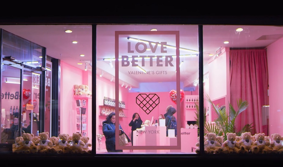 A shocking pop-up Valentine's Day store of toxic 'delights' - Because