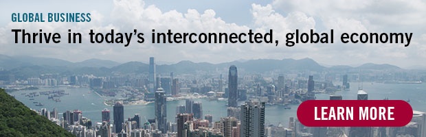 Global Business - Thrive in today's interconnected, global economy. Learn more.