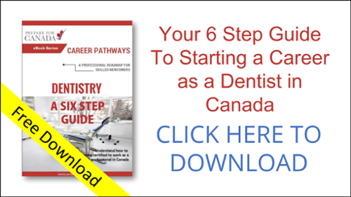 Options for foreign trained dentist in canada