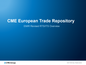 Slideshow about CME European Trade Repository