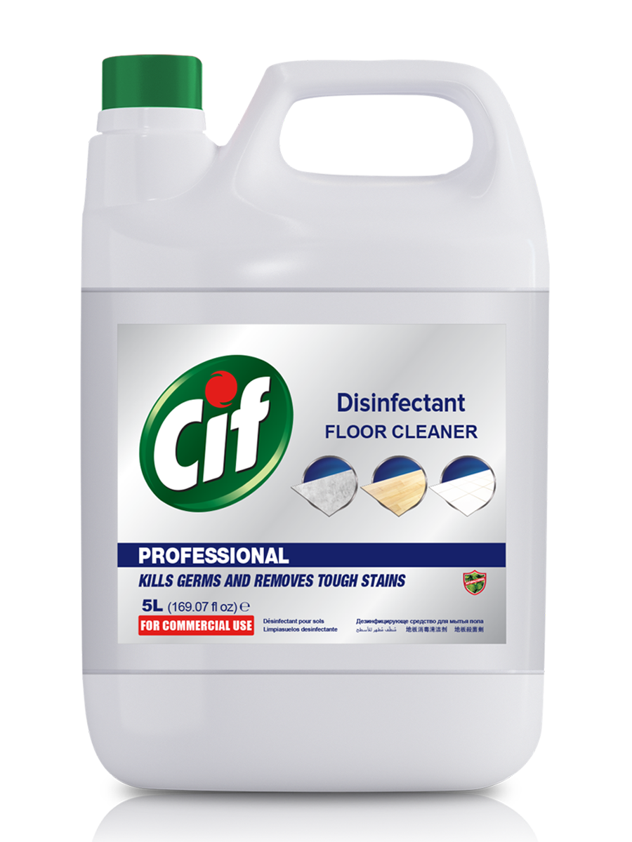Cif Pro Floor Cleaner Disinfectant 2x5l