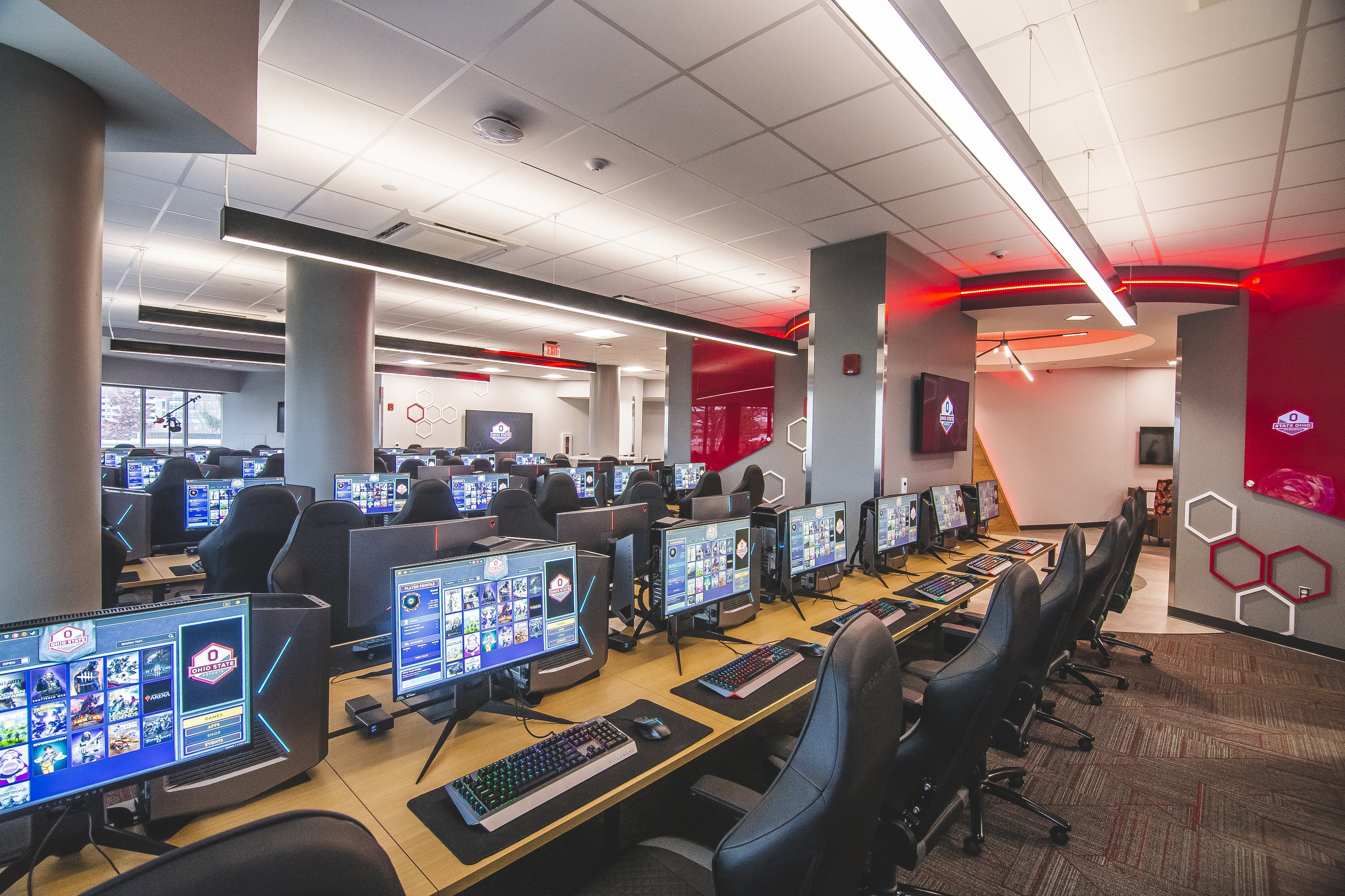 The Ohio State University Esports Arena Continental Office