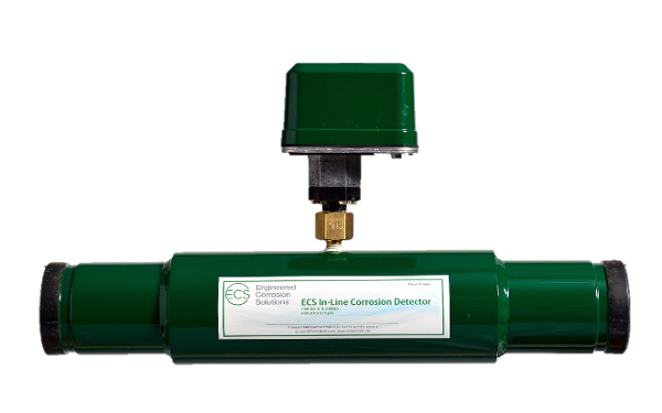 In-Line Corrosion Detector and Corrosion Monitoring System