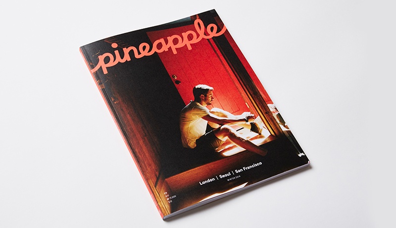  Pineapple is Airbnb's print magazine