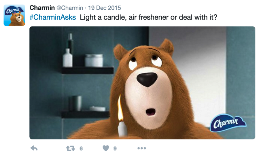  Charmin Tweet Example