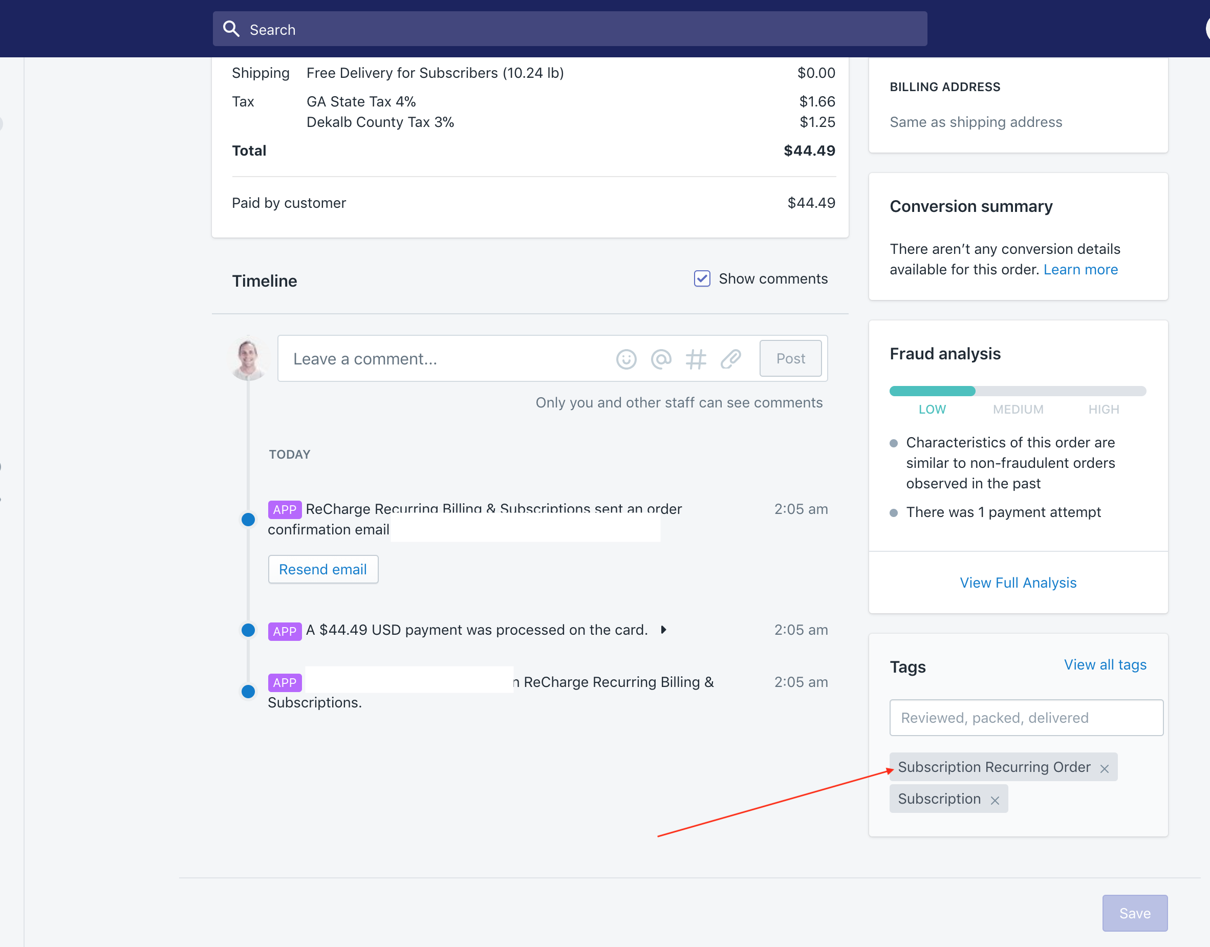 subscription-recurring-order