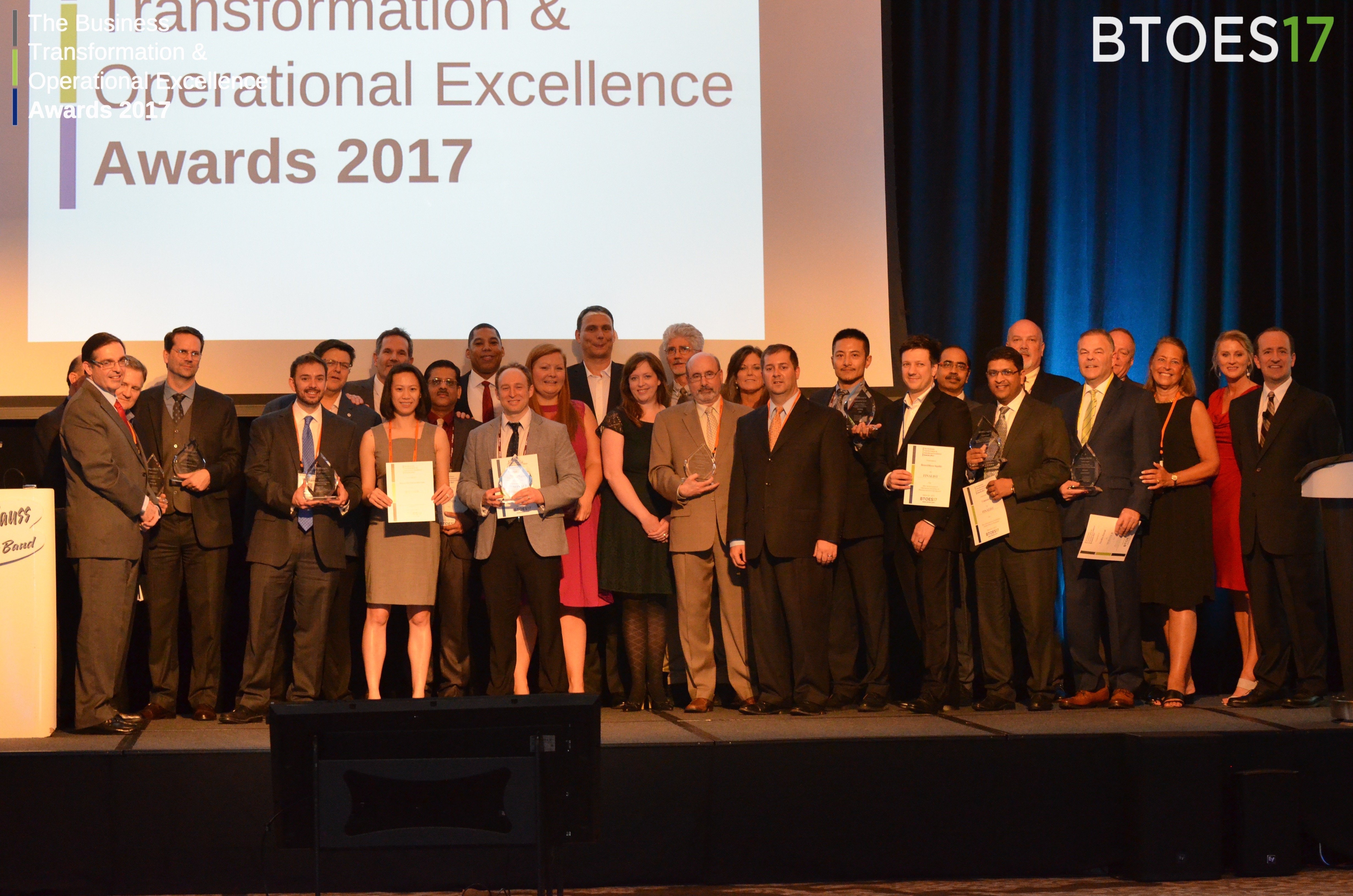 The Business Transformation & Operational Excellence Awards Winners